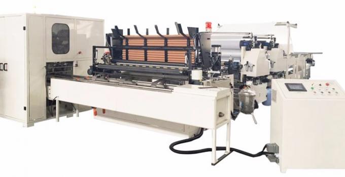 화장실 조직 성형기 7.5KW 2 입지를 다시 감는 PLC 벽판 11