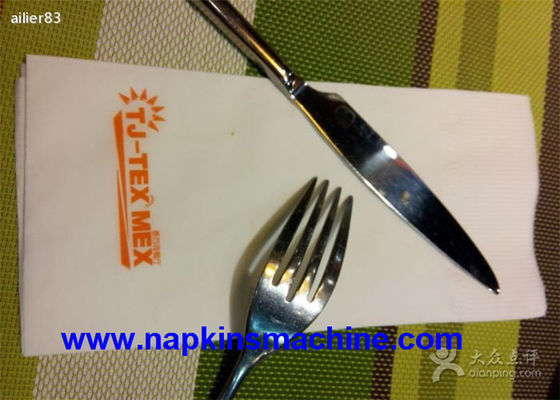 7.5KW 1 / 8 배 진공 조직 인쇄 장비 / 냅킨 제조기
