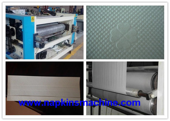 1000대 종이 / 민 7.5KW 손 휴지 생산 기계
