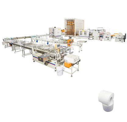 7.5KW 긴 치마 묶음 토일렛 페이퍼 기계 3HP 공기 압축기
